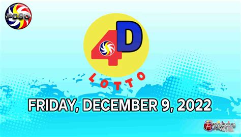 4D RESULT December 9, 2022 .